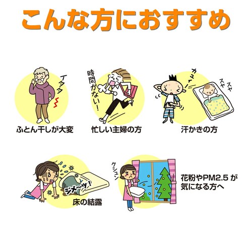 ドライ吸湿防ダニマットシンク゛ル2枚組 廃盤_6