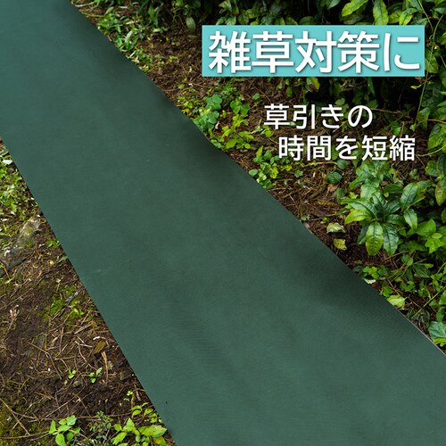 畝用防草シート 雑草ふせごウネ リバーシブル 0.5×10m_1