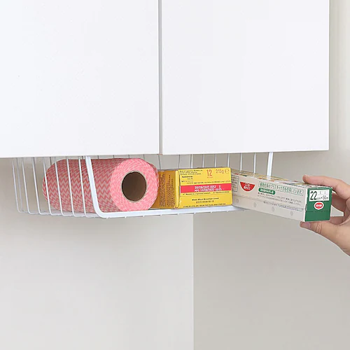 吊り下げ収納ラック M ホワイト_4