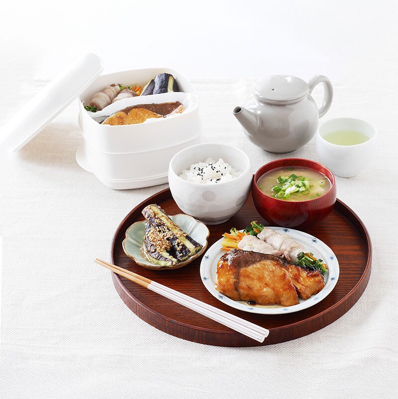 レンジでカンタン蒸し料理 2段セイロ most1 SE1039139│アイリス