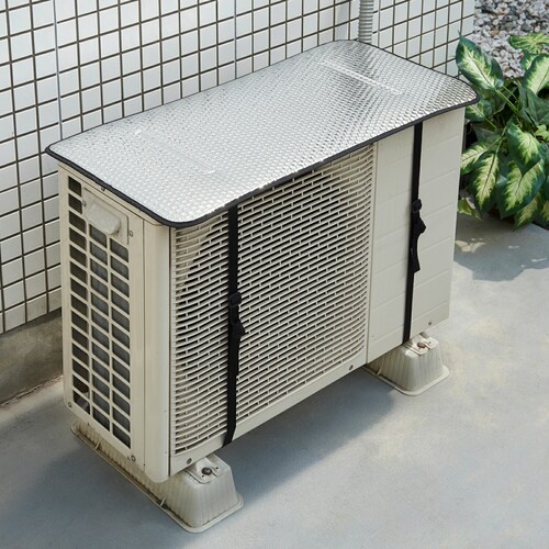 エアコン室外機用 日よけパネル 2枚組_1