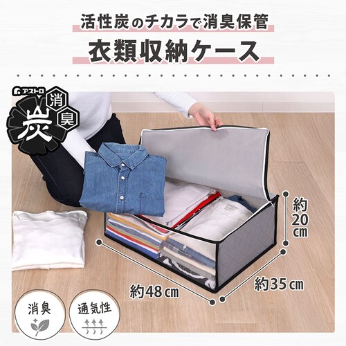 活性炭衣類整理袋 1枚 mp_4