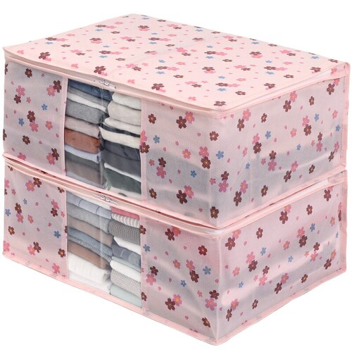 さくら柄 衣類整理袋 2枚組_8