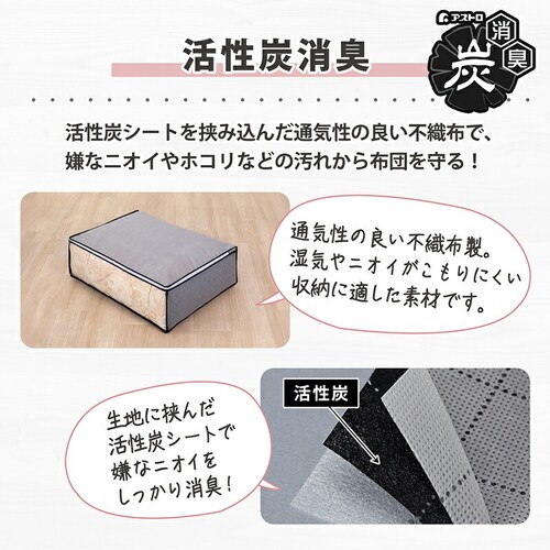 活性炭毛布整理袋 1枚_8