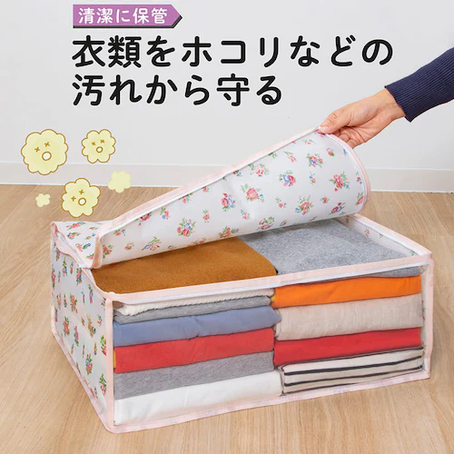 衣類整理袋 プチローズ 1枚_2