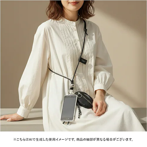 ストラップ ポーチ付き 通販 ショルダーストラップ ショルダー ポーチ 首掛け スマホショルダー ミニポーチ付き スマホストラップ かわいい 可愛い レディース プレゼント ギフト 贈り物 贈りもの _9