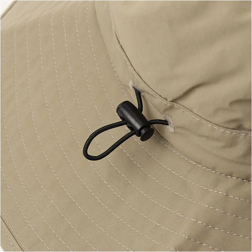 kiu キウ プロテクトハット サンシェード 通販 ハット レインハット 帽子 ぼうし 晴雨兼用 通気性 日除け 日よけ 接触冷感 あご紐 裏面メッシュ ドローコード付き アウトドア ユニセックス 男_12