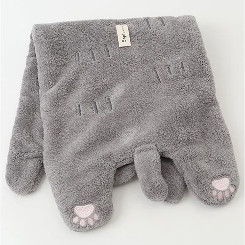 タオル 速乾 通販 Sopii 速乾タオル 約 25×60cm 現代百貨 A738 吸水タオル かわいい おしゃれ ヘアドライ 猫 ねこ ネコ キャット cat 髪 ペットタオル 可愛らしい 乾く 厚_7