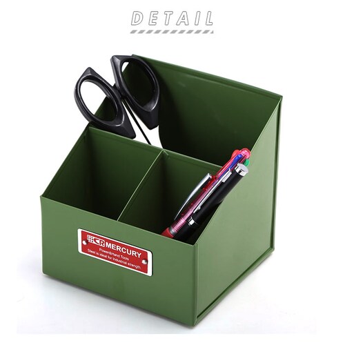 マーキュリー 工具箱 通販 雑貨 リモコンラック おしゃれ リモコン 収納 リモコンスタンド ペン立て ペンスタンド MERCURY リモートツールボックス 工具立て 卓上 整理 アメリカン 男前 文_1