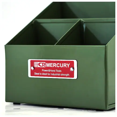 マーキュリー 工具箱 通販 雑貨 リモコンラック おしゃれ リモコン 収納 リモコンスタンド ペン立て ペンスタンド MERCURY リモートツールボックス 工具立て 卓上 整理 アメリカン 男前 文_2