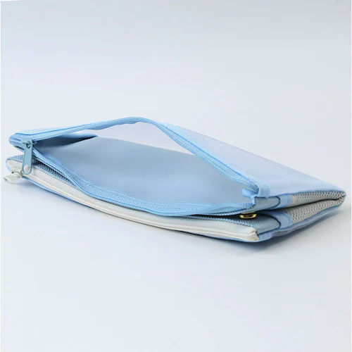 レイメイ藤井 ペンケース スリム 通販 フリップスナップペンケース 筆箱 ふでばこ 筆ばこ 筆入れ 見やすい 中身がよく見える フリップスナップ ファスナー ダブルファスナー ポケット 半透明 メッシ_13