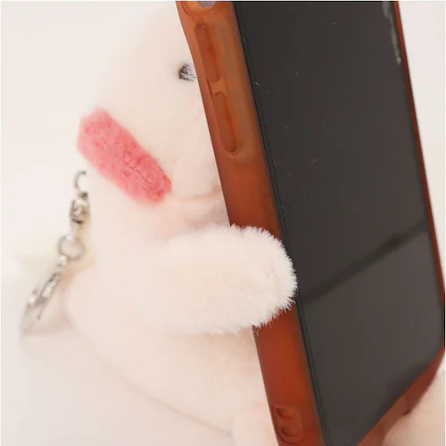 スマホスタンド 通販 ぬいぐるみスマホスタンド みるもん ミルモン キーホルダー バッグチャーム アニマルスマホスタンド スマートフォンスタンド 携帯スタンド スマホ置き かわいい 卓上 おしゃれ ギ_9
