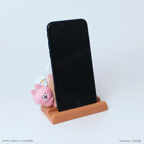 ピスケ&うさぎ カナヘイの小動物 グッズ 通販 カナヘイグッズ スマホスタンド スマートフォンスタンド スマホ スタンド 縦置き 横置き 可愛い おしゃれ かわいい ピスケ&うさぎ kanahei カ_5