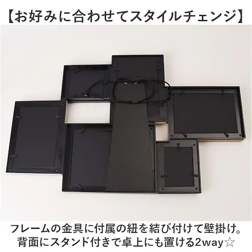 �t�H�g�t���[�� �Ǌ|�� ������� �ʔ� �f�R���[�V���� 6 �E�H�[��&�X�^���h �t�H�g�X�^���h �ʐ^���� �t�H�g �t���[�� �ʐ^ �X�^���h 6�� 6�� �A���e�B�[�N�� ��� ���Ċ|�� L���n�[�t �|�X_3