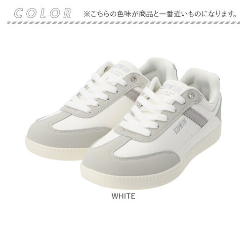 EDWIN レディーススニーカー 通販 エドウィン スニーカー シューズ レディース おしゃれ かわいい 靴 軽量 カジュアルシューズ 通勤 通学 学生 大人 レディースシューズ 歩きやすい シンプル_9