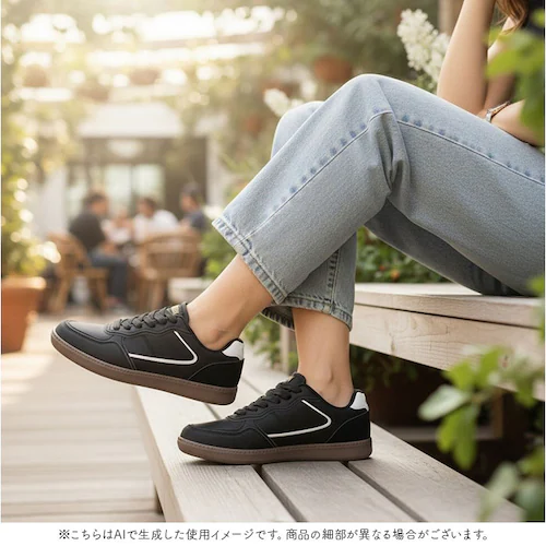 エドウィン スニーカー 軽量 通販 EDWIN シューズ レディーススニーカー レディースシューズ おしゃれ かわいい カジュアルシューズ 通勤 通学 靴 軽い 学生 大人 レジャー 歩きやすい シン_9