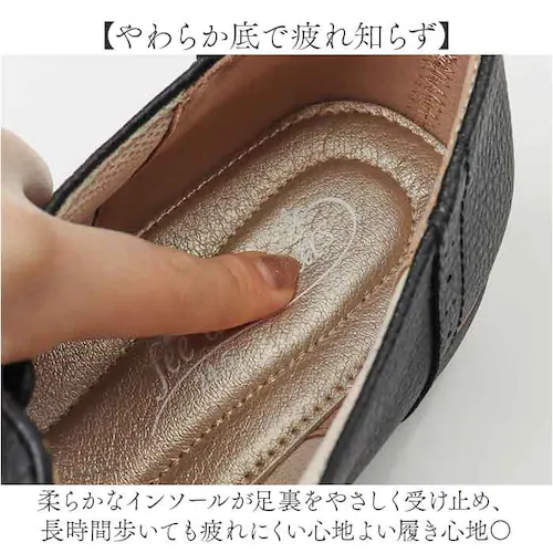 レディース 靴 ストラップ 通販 フォーマル ストラップシューズ くつ クツ シューズ 婦人靴 女性 甲ストラップ おしゃれ オシャレ 高反発 カジュアル かわいい ローヒール フィット 歩きやすい_5