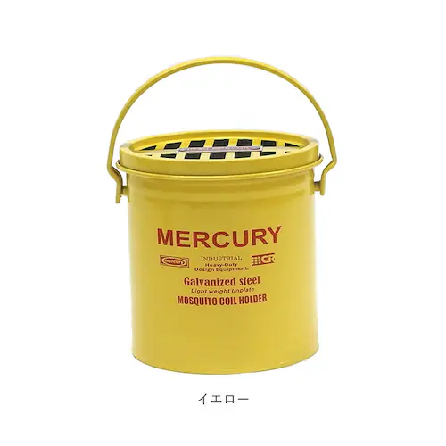 マーキュリー 蚊取り線香入れ MERCURY 通販 蚊やり 蚊取り線香 蚊遣り ブリキ カヤリ 蚊取り線香置き 蚊取り線香皿 蚊取り線香ホルダー かとりせんこう 雑貨 キャンプ おしゃれ かわいい キ_16