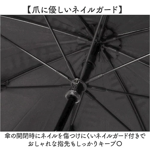 pink trick ピンクトリック 長傘 晴雨兼用 通販 晴雨兼用傘 雨傘 日傘 レディース傘 傘 かさ カサ フリル傘 日よけ 日除け フリル かわいい 可愛い アンブレラ 完全遮光 親骨50cm_7