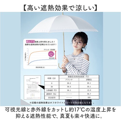 KIZAWA キザワ 日傘 長傘 レディース 晴雨兼用 通販 傘 かさ カサ レディース傘 日よけ 日除け ひよけ アンブレラ bliss オーガンジー ショート丈 上品 丈夫 8本骨 エレガント 女_5
