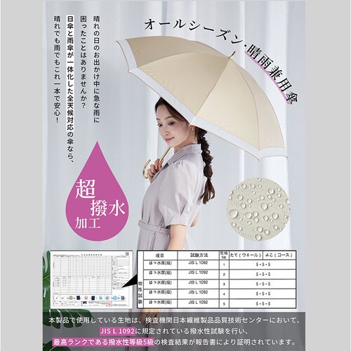 KIZAWA キザワ 日傘 長傘 レディース 晴雨兼用 通販 傘 かさ カサ レディース傘 日よけ 日除け ひよけ アンブレラ bliss オーガンジー ショート丈 上品 丈夫 8本骨 エレガント 女_9