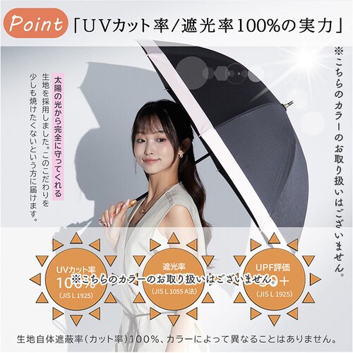 KIZAWA 日傘 遮光 通販 長傘 手開き キザワ ショート ショート丈 UVカット 傘 かさ カサ ショート丈日傘 コンパクト 55cm 8本骨 日差し かわいい おしゃれ シンプル 無地 バンブ_3