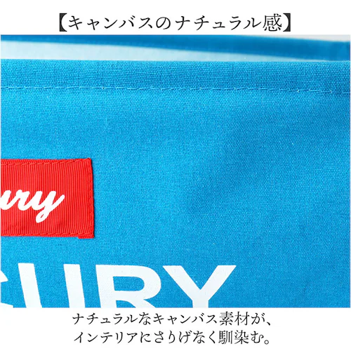 MERCURY マーキュリー レクタングル ボックス Lサイズ 通販 収納ボックス 収納 キャンバスボックス キャンバスBOX 整理整頓 BOX キャンバス キャンバス生地 キーストーン 工具入れ 取_5