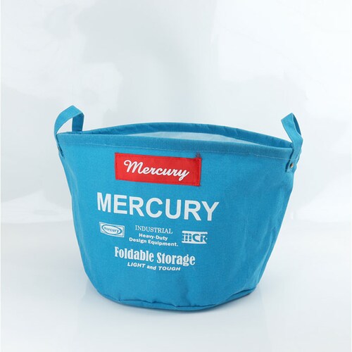 MERCURY マーキュリー ラウンドバケツ 通販 収納ボックス 収納 ボックス キャンバスボックス キャンバスBOX ラウンド型バケツ ラウンド キャンバス キャンバス生地 BOX キーストーン 整_7