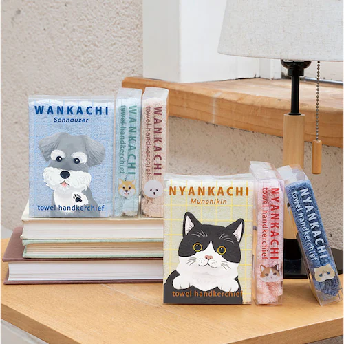 タオルハンカチ 通販 LIVHEART リブハアト ハンカチ ハンドタオル ハンカチタオル ポケットタオル ミニタオル 動物 アニマル レディース メンズ 持ち歩き 携帯 ギフト かわいい カワイイ _2