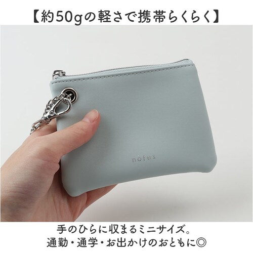 ノフェス リール付きキー&パスポーチ 通販 nofes NSK1449 パスケース リール付きパスケース 定期入れ ストラップ付 パスポーチ キーケース おしゃれ レディース 大人 可愛い レイメイ藤_8