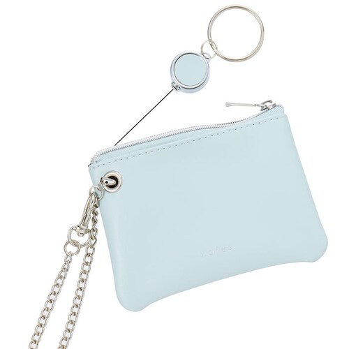 ノフェス リール付きキー&パスポーチ 通販 nofes NSK1449 パスケース リール付きパスケース 定期入れ ストラップ付 パスポーチ キーケース おしゃれ レディース 大人 可愛い レイメイ藤_12