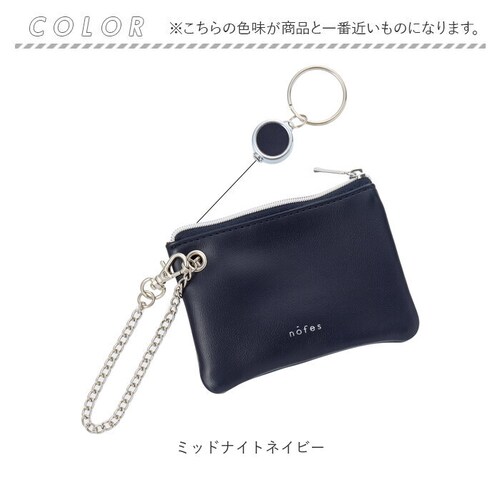 ノフェス リール付きキー&パスポーチ 通販 nofes NSK1449 パスケース リール付きパスケース 定期入れ ストラップ付 パスポーチ キーケース おしゃれ レディース 大人 可愛い レイメイ藤_13