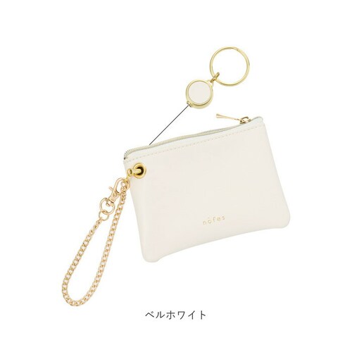 ノフェス リール付きキー&パスポーチ 通販 nofes NSK1449 パスケース リール付きパスケース 定期入れ ストラップ付 パスポーチ キーケース おしゃれ レディース 大人 可愛い レイメイ藤_17