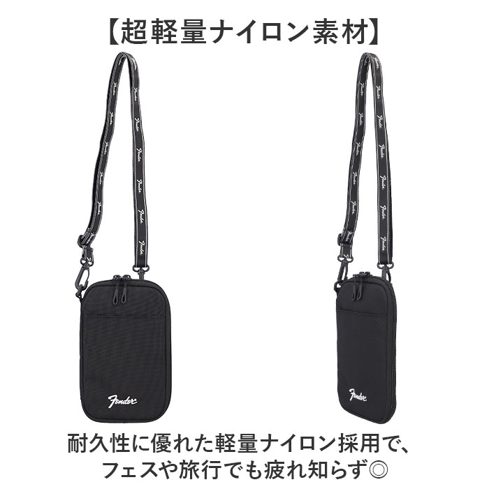 BLACK Fender ショルダーバッグ フェンダー 950-6072 通販 ショルダー