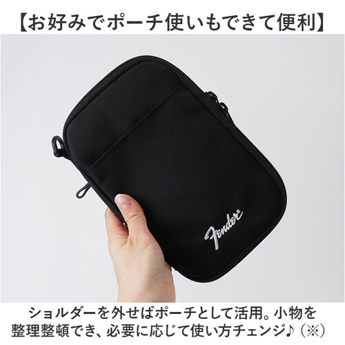 Fender ショルダーバッグ フェンダー 950-6072 通販 ショルダーバック ミニショルダーバッグ スマホショルダー 斜めがけバッグ ブランド ナイロン メンズ かっこいい 小さめ 旅行 軽量_8
