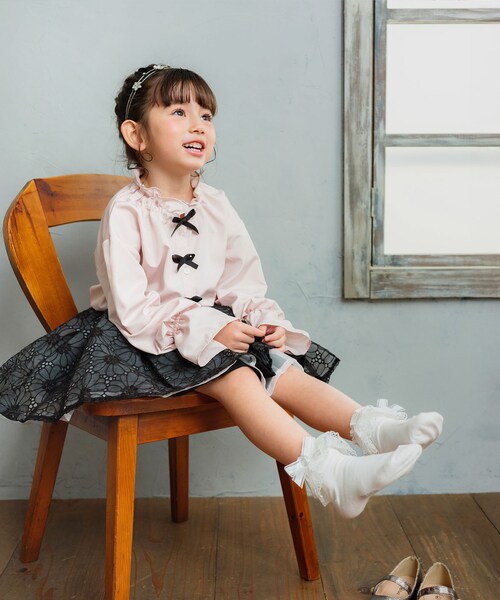 Rora 靴下 キッズ 通販 ローラ ソックス 女の子 ショートソックス レースソックス フォーマル リボン 子供 子ども かわいい おしゃれ 可愛い 発表会 幼稚園 保育園 入園式 卒園式 入学式 _9