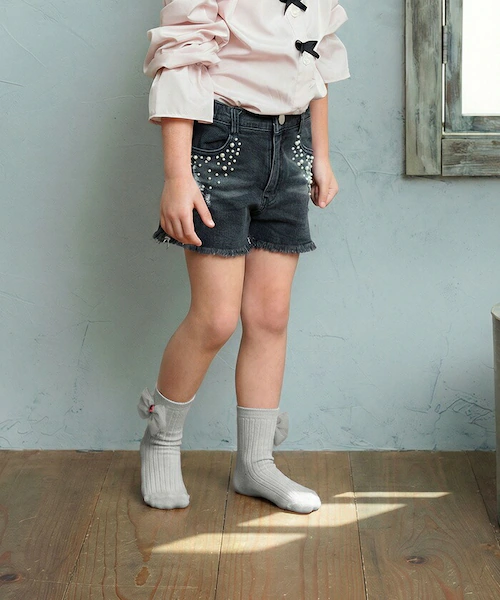 Rora 靴下 キッズ 通販 ローラ ソックス 女の子 ショートソックス リブソックス フォーマル リボン 子供 子ども かわいい 可愛い おしゃれ 幼稚園 保育園 入園式 卒園式 入学式 発表会 く_8