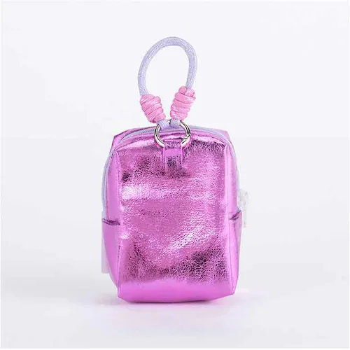 保冷ポーチ ミニサイズ 通販 保冷 ミニ ミニポーチ 小物入れ カラビナ付きポーチ キラキラ バッグ バッグチャーム カラビナポーチ イヤホンポーチ おやつポーチ ヘミングス 15153 かわいい お_7