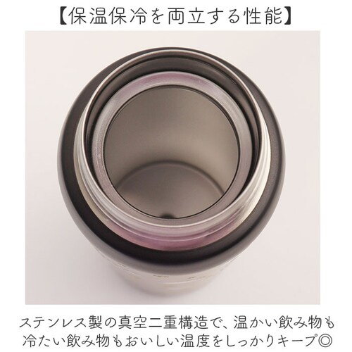 ステンレス ワンプッシュタンブラー 通販 480ml 保温 保冷 水筒 おしゃれ タンブラー キャラクター 直飲み 子ども かわいい 大人 キッズ マイボトル ドリンクボトル 持ち運び 持ち歩き オフ_2