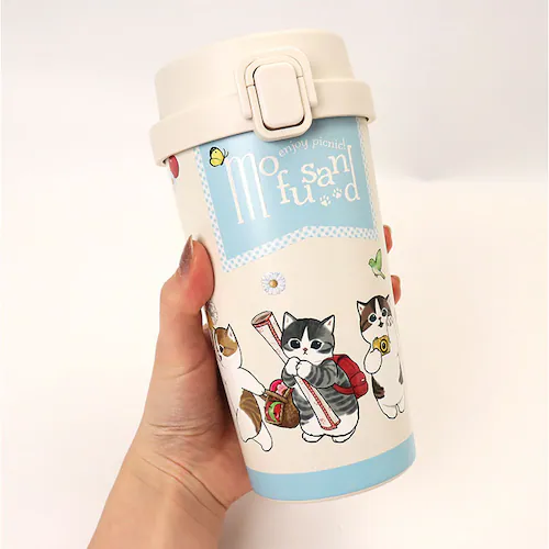 ステンレス ワンプッシュタンブラー 通販 保温 保冷 キャラクター 370ml 水筒 おしゃれ タンブラー 直飲み 大人 キッズ マイボトル 子ども かわいい 持ち歩き 持ち運び オフィス レジャー _6