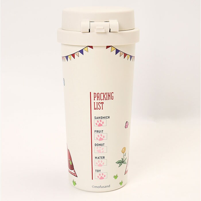 コウペンちゃん/シロツメクサ ワンプッシュタンブラー 480ml 通販