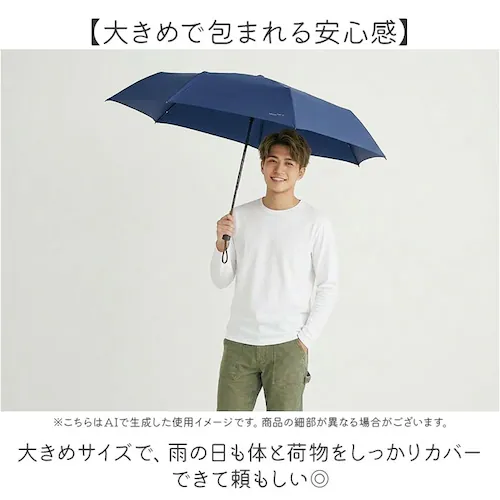 Wpc. 折りたたみ傘 通販 レディース メンズ 晴雨兼用 雨傘 コンパクト 折り畳み 大きめ 98cm classic 仕事 紫外線対策 ワールドパーティ 持ち運び 通勤 通学 ビジネス オフィス _2
