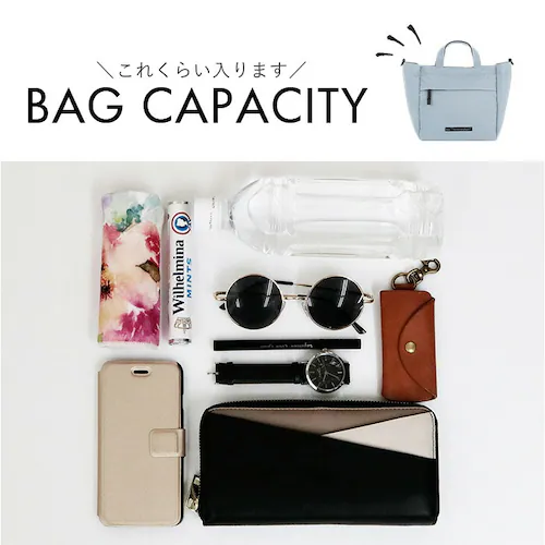 SOLEIL バッグ ソレイユ 40793 通販 トートバッグ ショルダーバッグ ランチトートバッグ ミニトート 斜めがけバッグ 肩掛けバッグ レディース 通学 通勤 小さめ 軽量 軽い ナイロン 撥_12