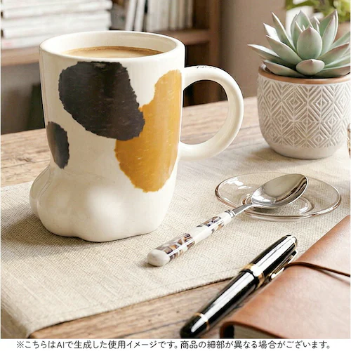 マグカップ ねこ 通販 かわいい 猫グッズ 食器 コップ おしゃれ マグ Neco ashi ギフト ネコ ギフト 猫好き カップ キッズ 大人 コーヒーカップ 猫柄 肉球 ねこ雑貨 アニマル キッチ_10