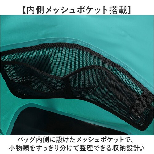 トートバッグ 防水 通販 KELTRAS ケルトラス カジメイク 防水ロールパックトートバッグ 20リットル ショルダーバッグ ドライトートバッグ 防水バッグ 収納袋付き 軽量 軽い 防水仕様 男女兼_4