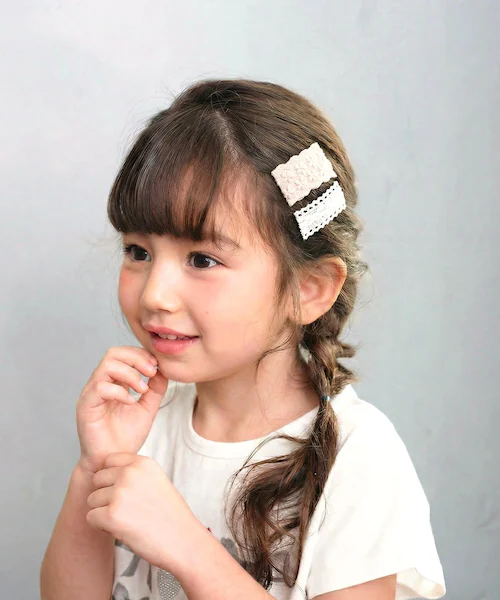 Rora パッチン留め 4個セット 通販 ローラ ミエル パッチンピン パッチンどめ ヘアピン 髪留め 髪飾り ナチュラル 子供 可愛い おしゃれ 女の子 卒園式 入園式 入学式 卒業式 発表会 結婚_2