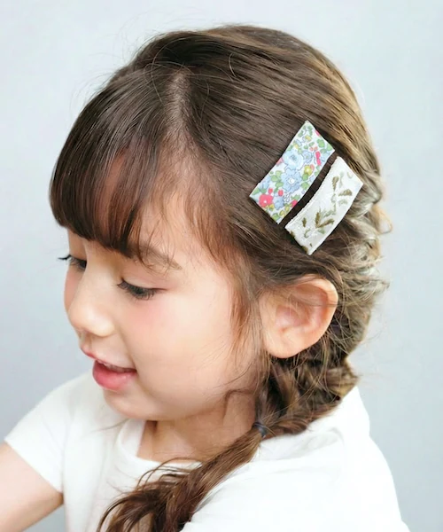 Rora パッチン留め 4個セット 通販 ローラ ミエル パッチンピン パッチンどめ ヘアピン 髪留め 髪飾り ナチュラル 子供 可愛い おしゃれ 女の子 卒園式 入園式 入学式 卒業式 発表会 結婚_5