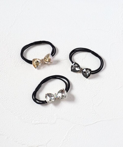 Rora ヘアゴム キッズ 通販 ローラ ビジュー 髪ゴム 髪飾り 髪どめ 髪留め ヘアアクセサリー 子供 子ども 女の子 大人 女子 発表会 結婚式 入学式 卒業式 フォーマル かわいい おしゃれ _1