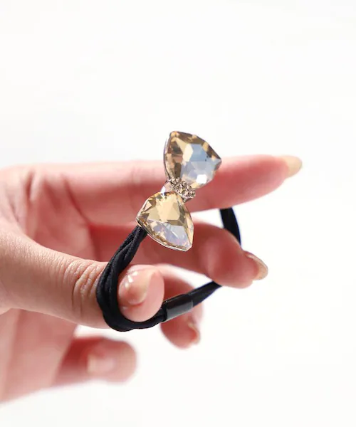 Rora ヘアゴム キッズ 通販 ローラ ビジュー 髪ゴム 髪飾り 髪どめ 髪留め ヘアアクセサリー 子供 子ども 女の子 大人 女子 発表会 結婚式 入学式 卒業式 フォーマル かわいい おしゃれ _11