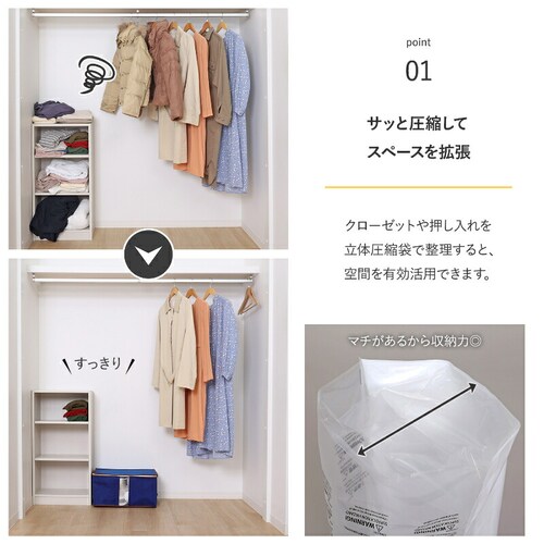 一体型圧縮ボックス ネイビー_3